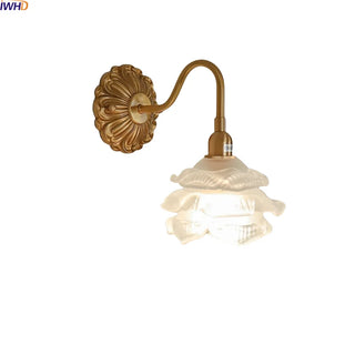 Celako™ Florea Wall Light | Glass Bedside Lighting