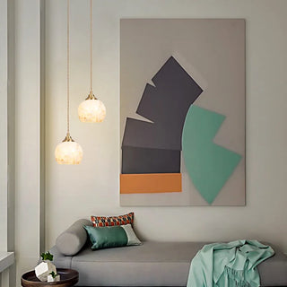 Celako™ Nacre Pendant Light | Resin And Shell Kitchen Island Lighting