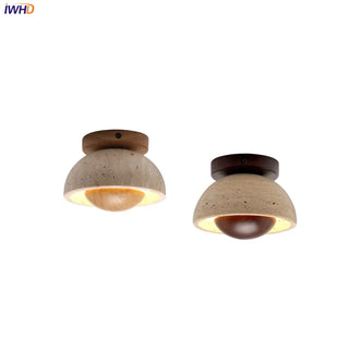 Celako™ Traviso Ceiling Light | Travertine Hallway Lighting