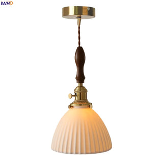 Celako™ Porcelis Pendant Light | White Ceramic Kitchen Island Lighting