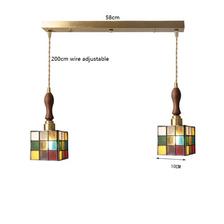 Celako™ Tessera Pendant Light | Glass Dining Room Lighting