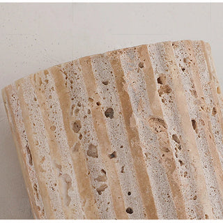Celako™ Travivo Wall Light | Yellow Travertine Living Room Lighting
