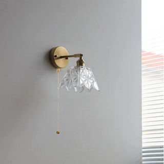 Celako™ Clarius Wall Light | Glass Copper Living Room Lighting