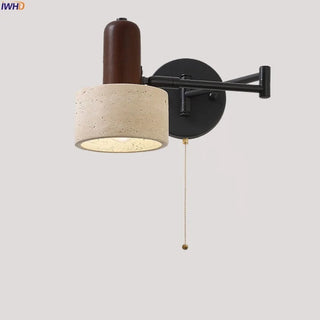 Celako™ Soltrava Wall Light | Yellow Travertine Living Room Lighting