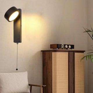 Celako™ Lythra Wall Light | Travertine Bedroom Lighting
