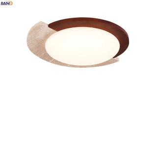 Celako™ Lunaterre Ceiling Light | Yellow Travertine Contemporary Living Room Lighting