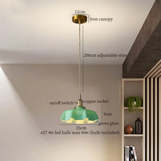 Celako™ Aurivian Pendant Light | Glass Kitchen Island Lighting