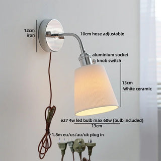 Celako™ Lunara Wall Light | Glass Entryway Lighting