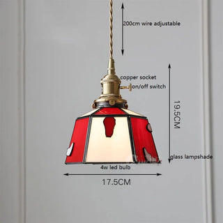 Celako™ Luminia Pendant Light | Glass Dining Room Lighting