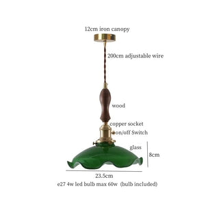 Celako™ Prismara Pendant Light | Glass Bedroom Lighting