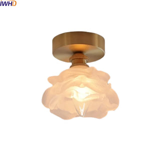 Celako™ Opalise Ceiling Light | Glass Copper Kitchen Island Lighting