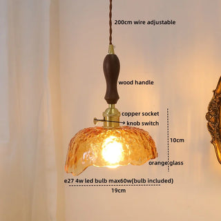 Celako™ Vitroni Pendant Light | Glass Bedroom Lighting