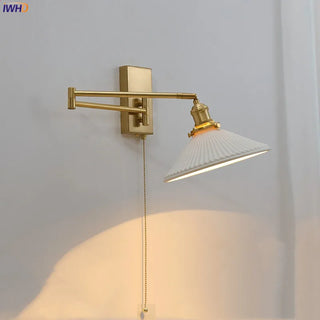 Celako™ Brillia Wall Light | Ceramic Bedroom Lighting