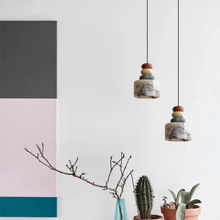 Celako™ Marbrezza Pendant Light | Marble Bedroom Lighting