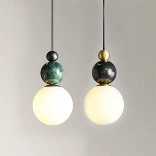 Celako™ Pallina Pendant Light | Marble Dining Room Lighting