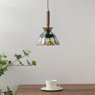 Celako™ Vitraux Pendant Light | Colored Glass Bedroom Lighting