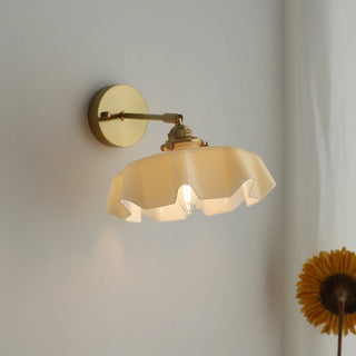 Celako™ Cuprosa Wall Light | Glass Bedside Lighting