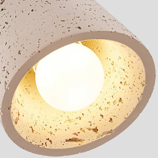 Celako™ Travertis Pendant Light | Travertine Dining Room Lighting