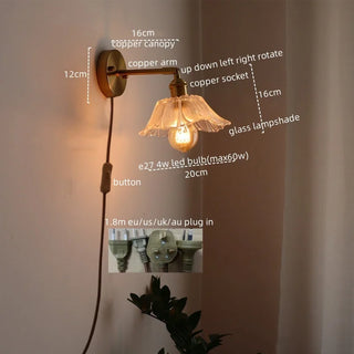 Celako™ Copria Wall Light | Glass Modern Style Living Room Lighting