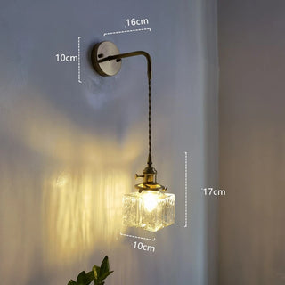 Celako™ Aurelian Wall Light | Copper Bedroom Lighting