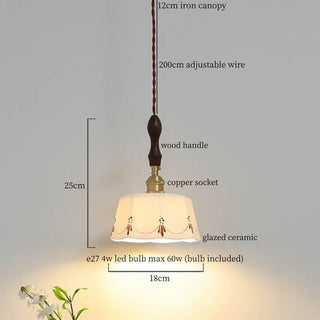 Celako™ Nivalis Pendant Light | Ceramic Kitchen Island Lighting