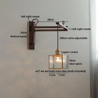 Celako™ Aureole Wall Light | Glass Living Room Lighting