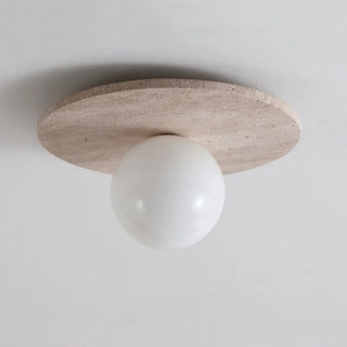 Celako™ Calaro Ceiling Light | Yellow Travertine Kitchen Island Lighting