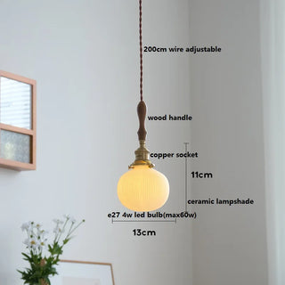 Celako™ Cervine Pendant Light | Ceramic Dining Room Lighting