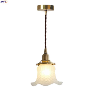 Celako™ Satinato Pendant Light | Frosted Glass Bedroom Lighting