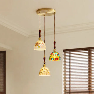 Celako™ Nacrina Pendant Light | Resin And Shell Kitchen Island Lighting