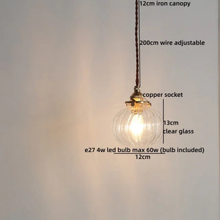 Celako™ Calumi Pendant Light | Glass Japan Style