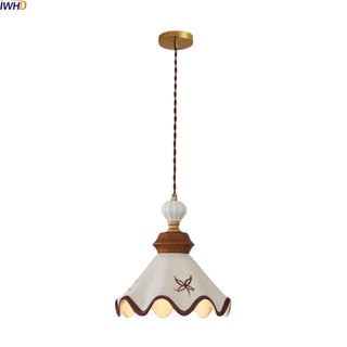 Celako™ Keramos Pendant Light | Ceramic French Vintage Kitchen Island Lighting