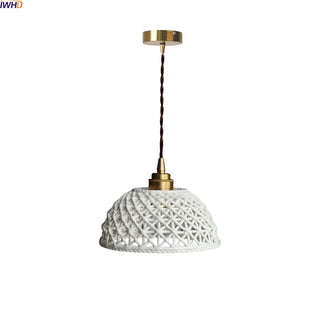 Celako™ Hakuro Pendant Light | Ceramic Dining Room Lighting