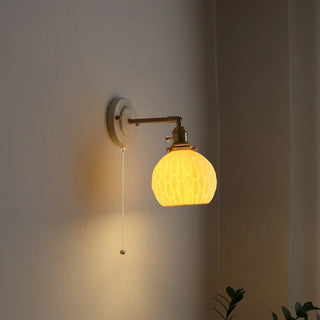 Celako™ Cerafine Wall Light | Ceramic Bedroom Lighting
