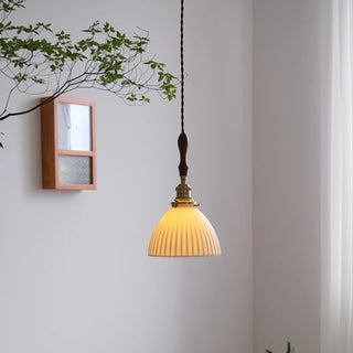 Celako™ Kaolin Pendant Light | Ceramic Dining Room Lighting