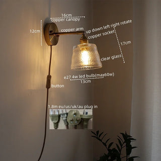 Celako™ Aokiri Wall Light | Green Glass Living Room Lighting