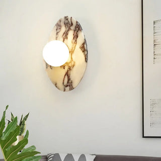 Celako™ Striava Wall Light | Marble Glass Stone Kitchen Island Lighting