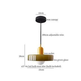 Celako™ Vitresse Pendant Light | Glass Kitchen Island Lighting