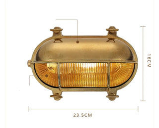 Celako™ Aurora Wall Light | Copper Entryway Lighting