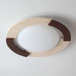 Celako™ Meridian Ceiling Light | Yellow Travertine Vintage Kitchen Island Lighting