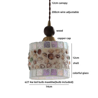 Celako™ Alaris Pendant Light | Glass Dining Room Lighting