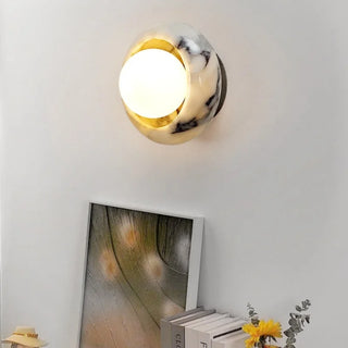Celako™ Bulgari Wall Light | Glass Bedroom Lighting
