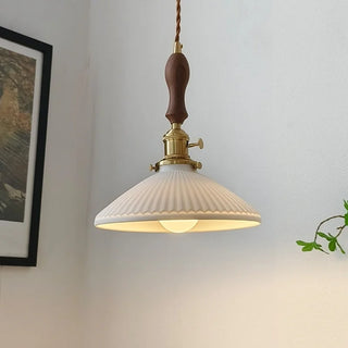 Celako™ Arciglaze Pendant Light | Ceramic Japan Wabi Sabi Bedroom Lighting