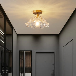 Celako™ Opalith Ceiling Light | Glass Stone Living Room Lighting