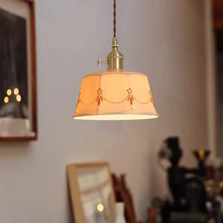 Celako™ Shiroku Pendant Light | Ceramic Dining Room Lighting