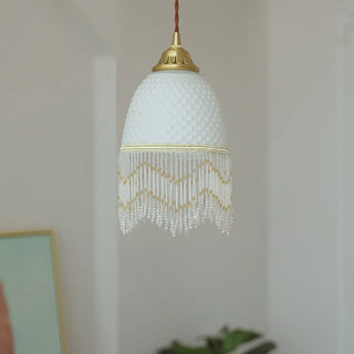 Celako™ Tasella Pendant Light | Glass Bedroom Lighting