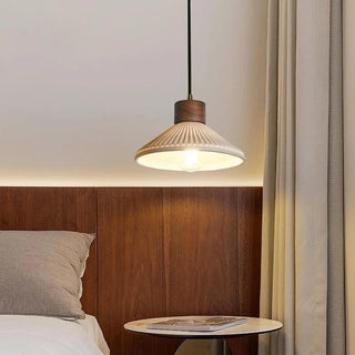 Celako™ Argilion Pendant Light | Wood Bedroom Lighting