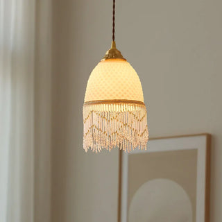 Celako™ Tasella Pendant Light | Glass Bedroom Lighting