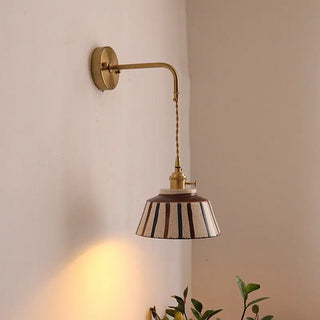 Celako™ Maiolica Wall Light | Glazed Ceramic Kitchen Island Lighting