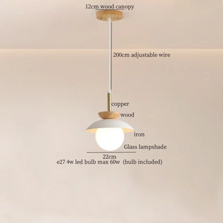 Celako™ Ferroak Pendant Light | Iron Bedroom Lighting